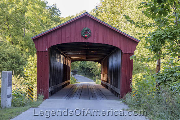 Carroll County, IN - Lancaster Covered Bridge