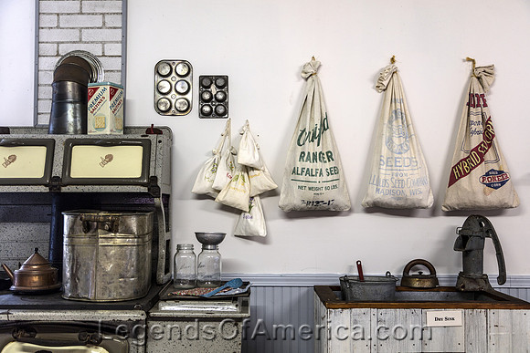 New Glarus, WI - Swiss Historical Village Kitchen