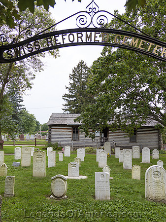 New Glarus, WI - Swiss Historical Village Cemetery
