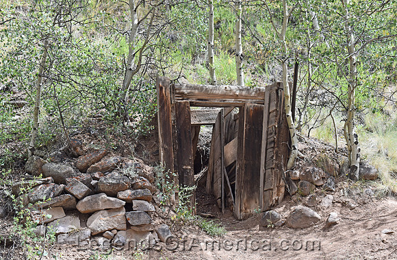 Creede, CO - Bachelor Loop Amethyst Mine Area Building
