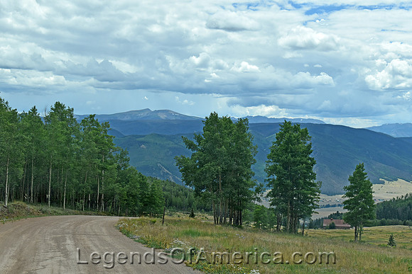 Creede, CO - Bachelor Loop Coming Down
