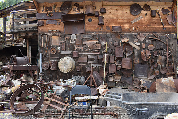 Creede, CO - Bachelor Loop Last Chance Mine Metal Collection