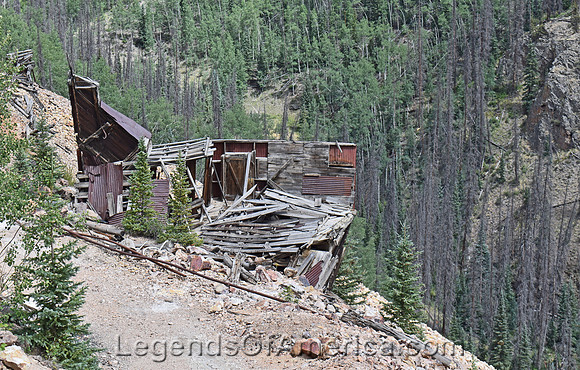 Creede, CO - Bachelor Loop Last Chance Mine Remains - 2
