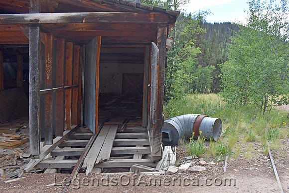 Creede, CO - Bachelor Loop Midwest Mine Building Door - 2