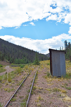 Creede, CO - Bachelor Loop Midwest Mine Rail Tracks