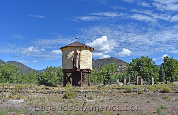 South Fork, CO - Old Railroad Water Tank