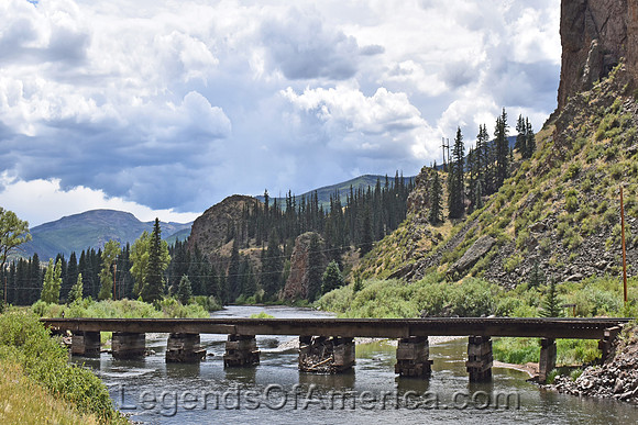 Wagon Wheel Gap, CO - Old Railroad Bridge
