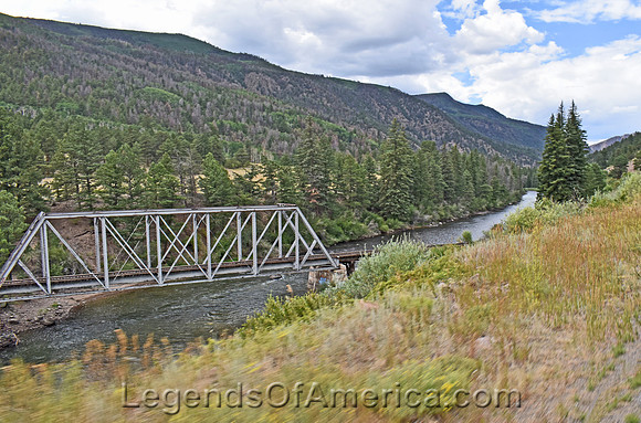 Wagon Wheel Gap, CO - Old Railroad Bridge - 2