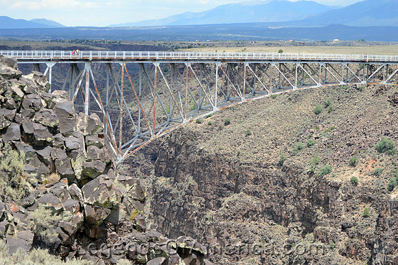 Taos County, NM - Rio Grande Bridge - 4