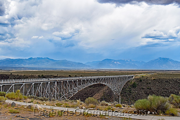 Taos County, NM - Rio Grande Bridge - 5
