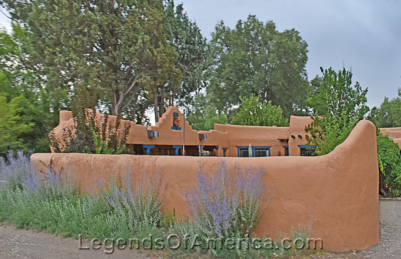 Taos, NM - Adobe Wall