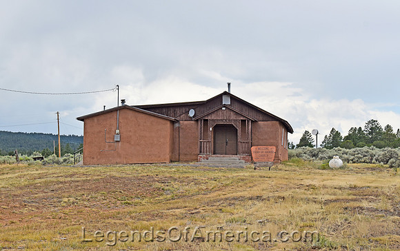 Tres Pedras, NM - Church - 2