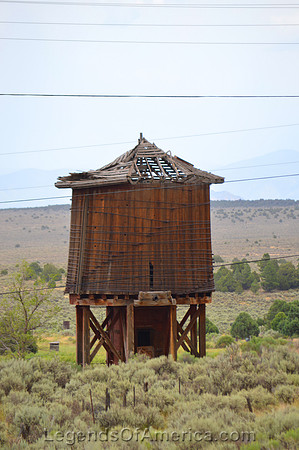 Tres Pedras, NM - Old Railroad Water Tank