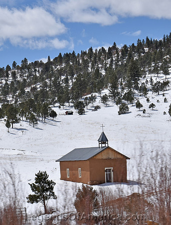 Mora, NM - Tiny Church