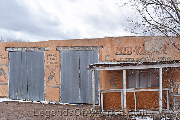 Penasco, NM - Old Auto Repair