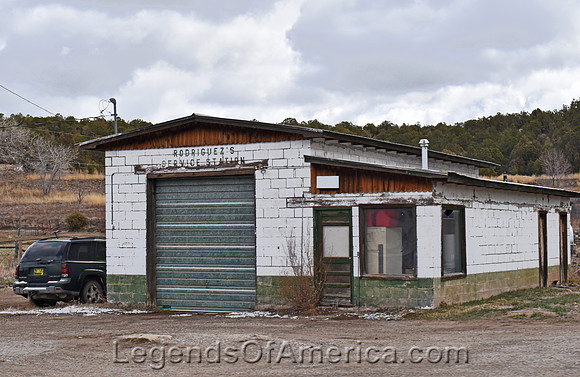 Penasco, NM - Picurus Reservation Old Service Station