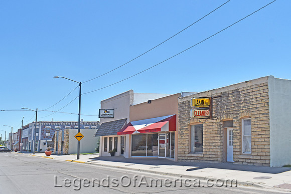 Lakin, KS - Main Street Buildings