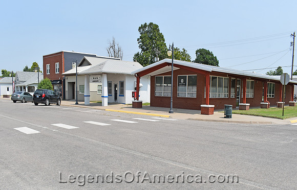 St John, KS - Main Street Buildings