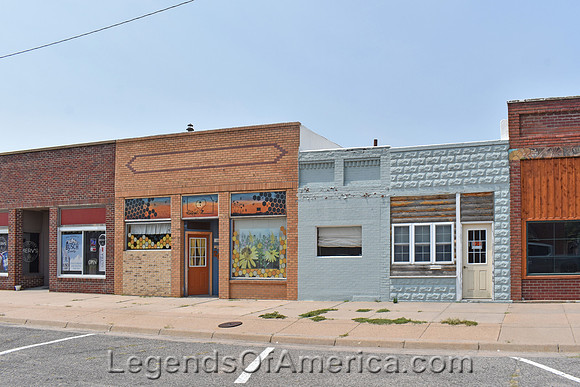 St John, KS - Main Street Buildings - 2