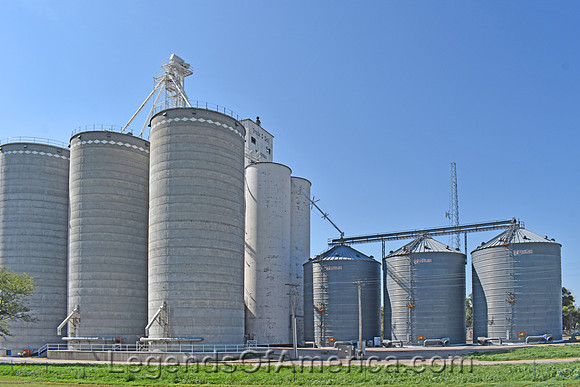 Pierceville, KS - Silos