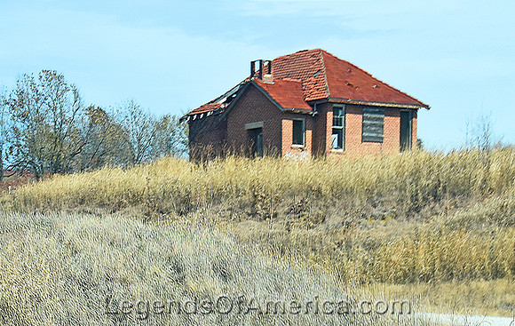 Chataquagua County, KS - Old School Near Cedar Vale