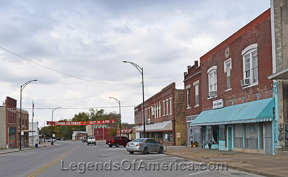 Cherryvale, KS - Main Street