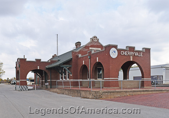 Cherryvale, KS - Railroad Depot