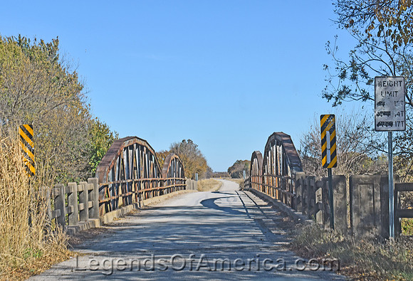 Cowley County, KS - Truss Bridge Near Rock