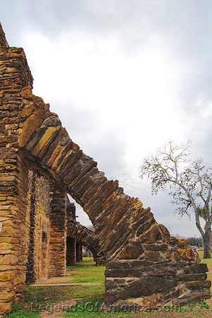 San Antonio, TX - Mission San Jose Arches
