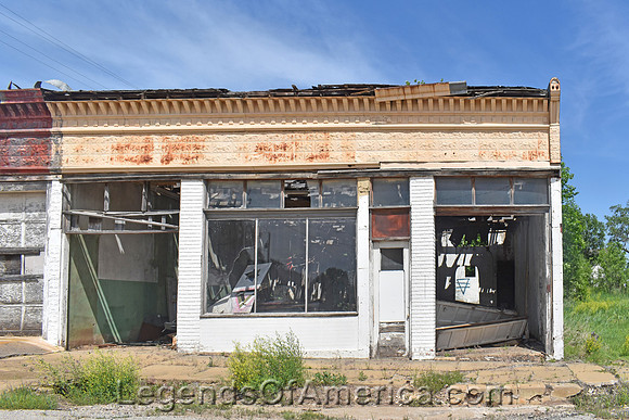 Beverly, KS - Old Business Building
