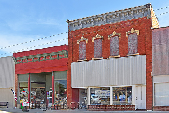 Lincoln, KS - Main Street Buildings