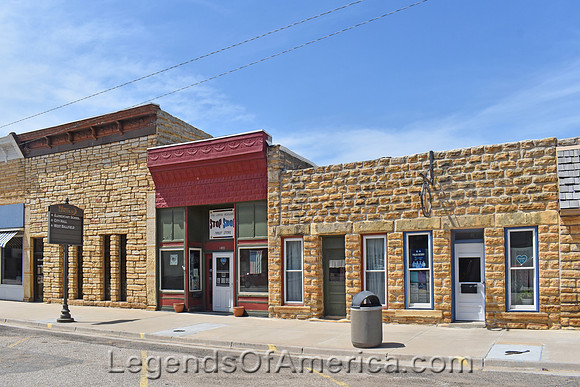 Lincoln, KS - Main Street Buildings - 2