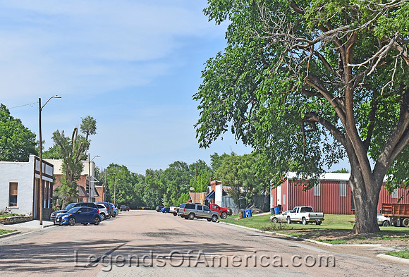 Tescott, KS - Main Street