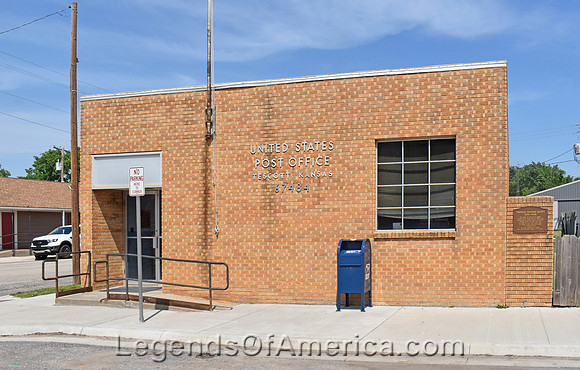 Tescott, KS - Post Office