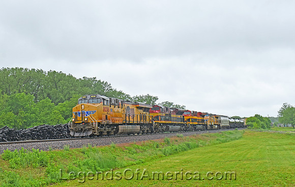 Onaga, KS - Union Pacific Train