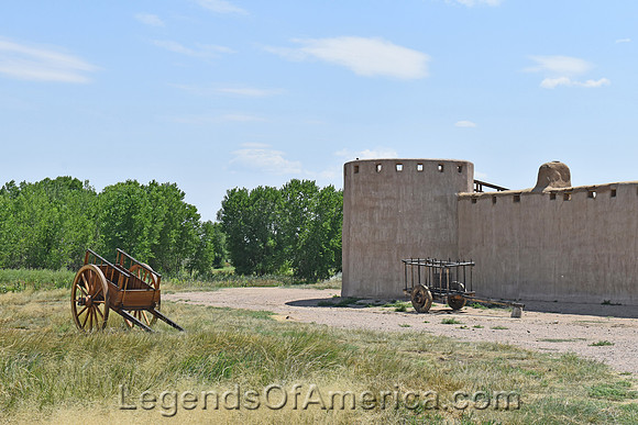 Bent's Fort, CO - Carts