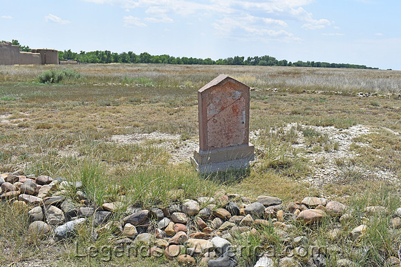 Bent's Fort, CO - Edward Dorris Grave