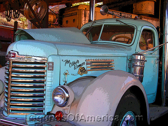 Haynes, AZ - Blue Truck - Enhanced