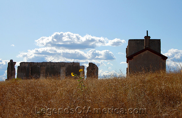 Fort Laramie, WY - Hospital and Sunflower