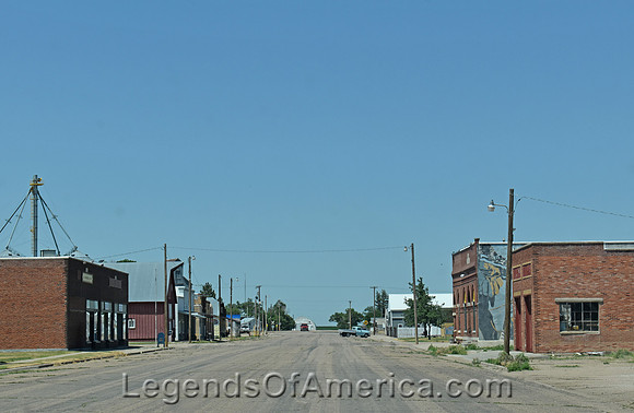 Rexford, KS - Main Street - 2