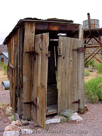 Techatticup, NV - Outhouse