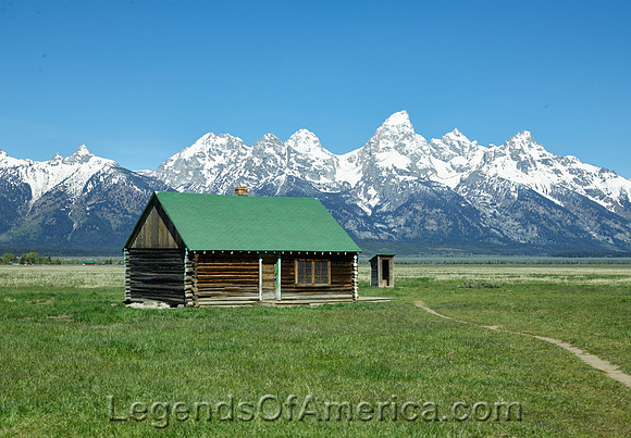 Grand Tetons, WY - Mormon Row Building
