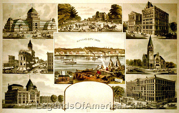 Kansas City, MO - 1855