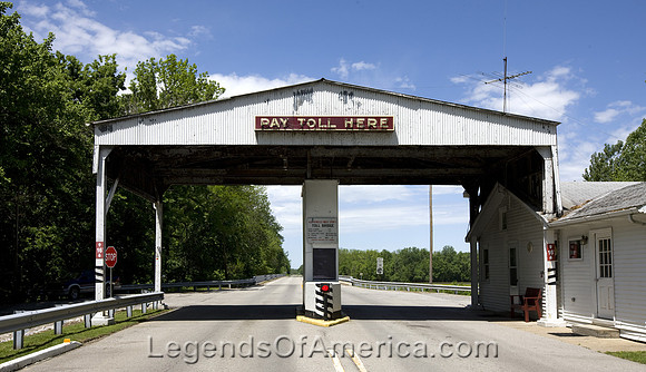 New Harmony, IN - Harmony Way Toll Bridge - 2