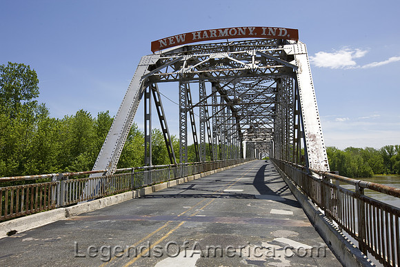 New Harmony, IN - Harmony Way Toll Bridge - 3
