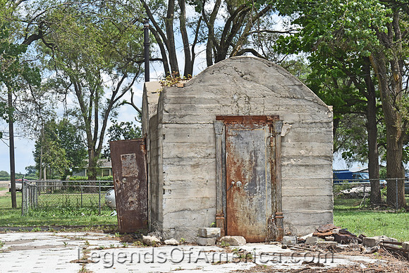 Culver, KS - Old Bank Valut