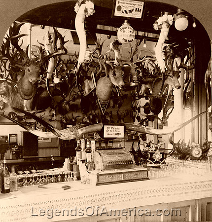 San Antonio, TX - Buckhorn Saloon, 1910