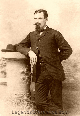 Jesse James, outlaw, 1876