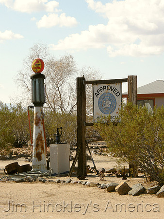 Goffs, CA - Gas Pump