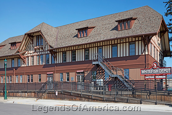 Whitefish, MT - Great Northern Railway Depot